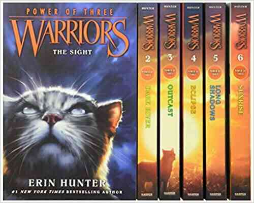 Warriors Series 3 Power of Three - 6 Collection Set By Erin Hunter