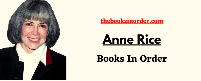 Anne Rice Books In Order